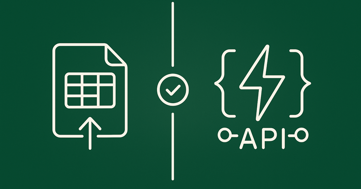 CSV upload vs API: two ways to validate WhatsApp numbers